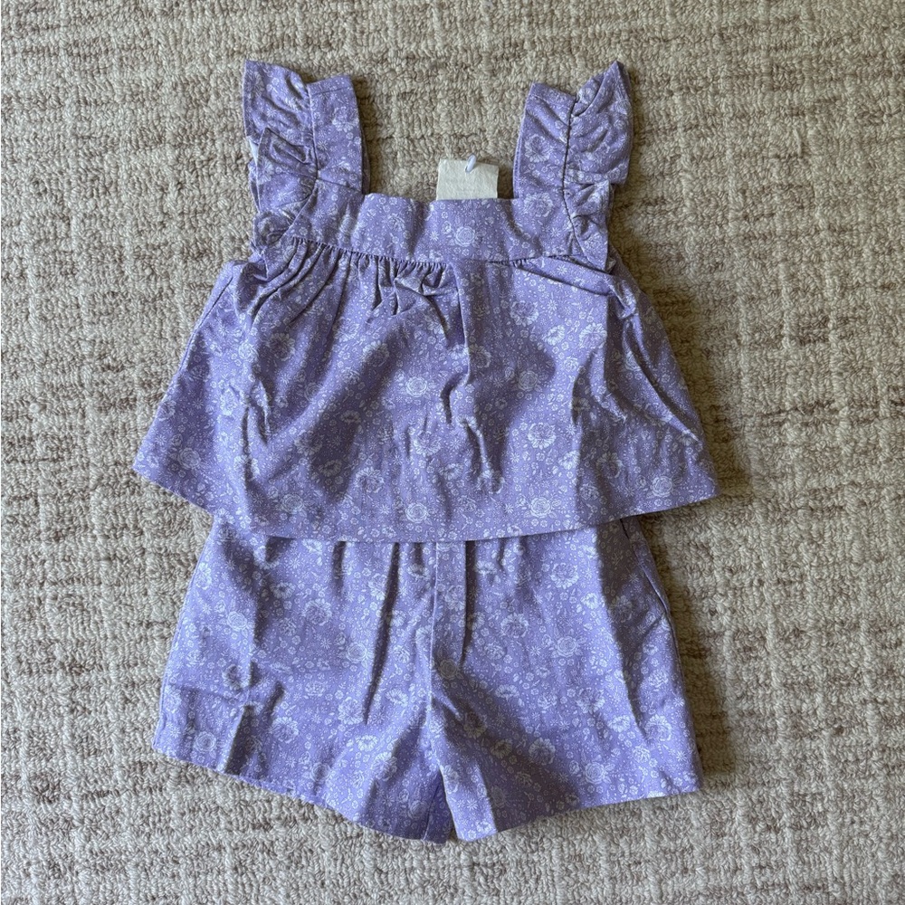 Hope & Henry faux top Romper